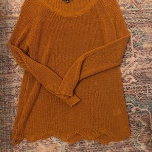 Mustard Light Sweater